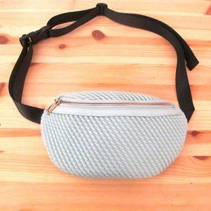 Sea Foam Blue Fanny Pack